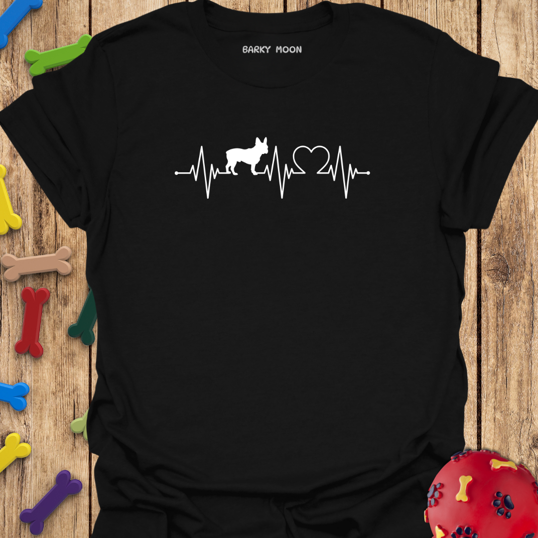 Frenchie Heartbeat T-Shirt