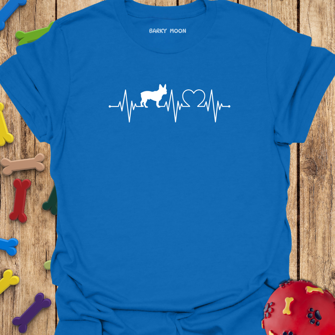 Frenchie Heartbeat T-Shirt