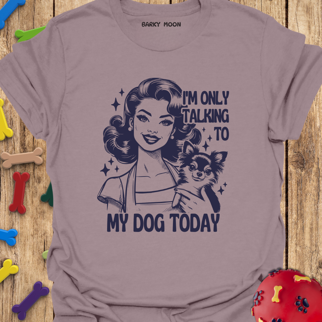 Talking To Dog T-Shirt
