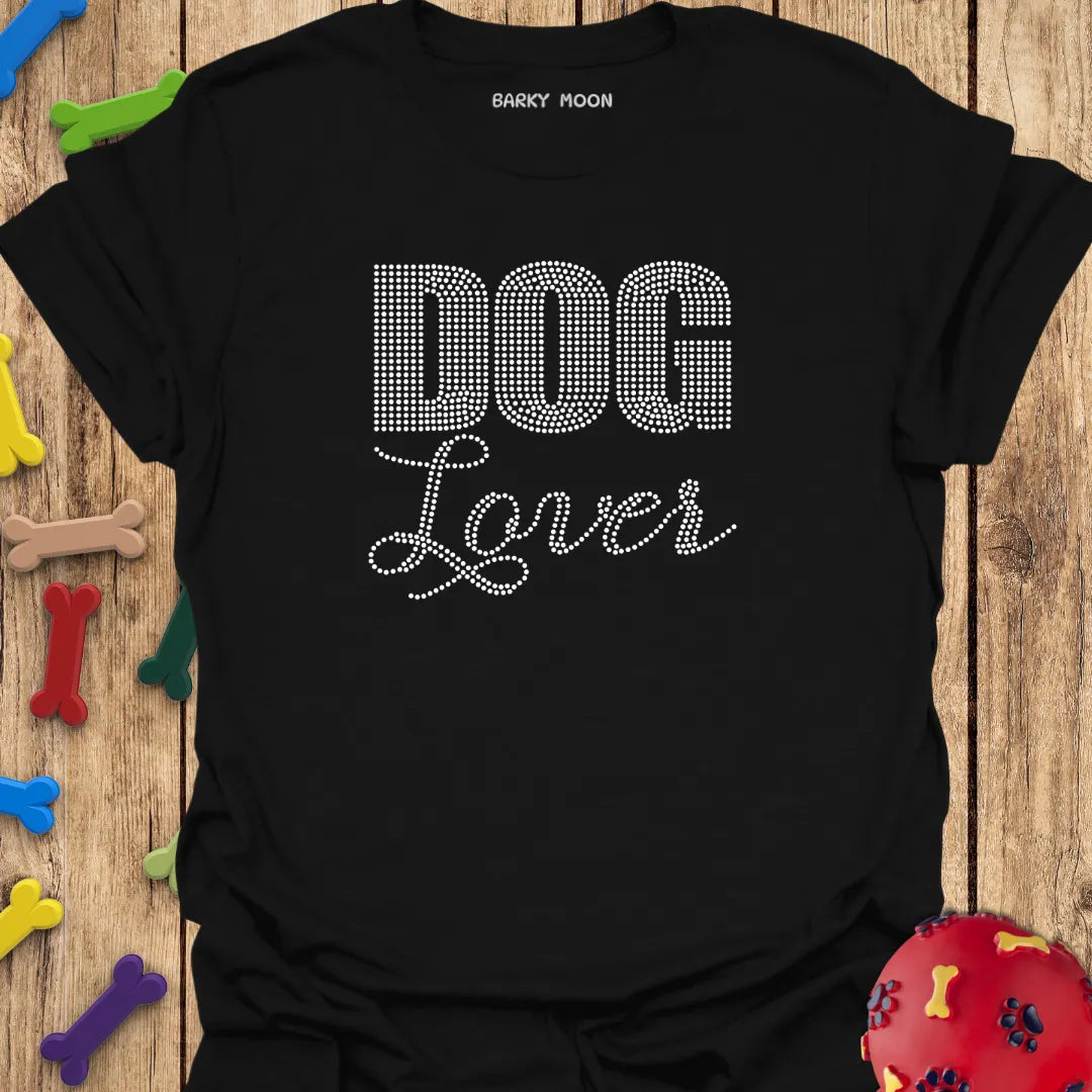 Rhinestone Dog Lover T-Shirt