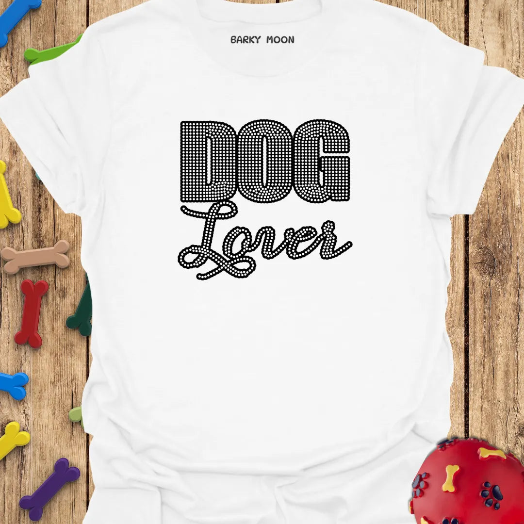 Rhinestone Dog Lover T-Shirt