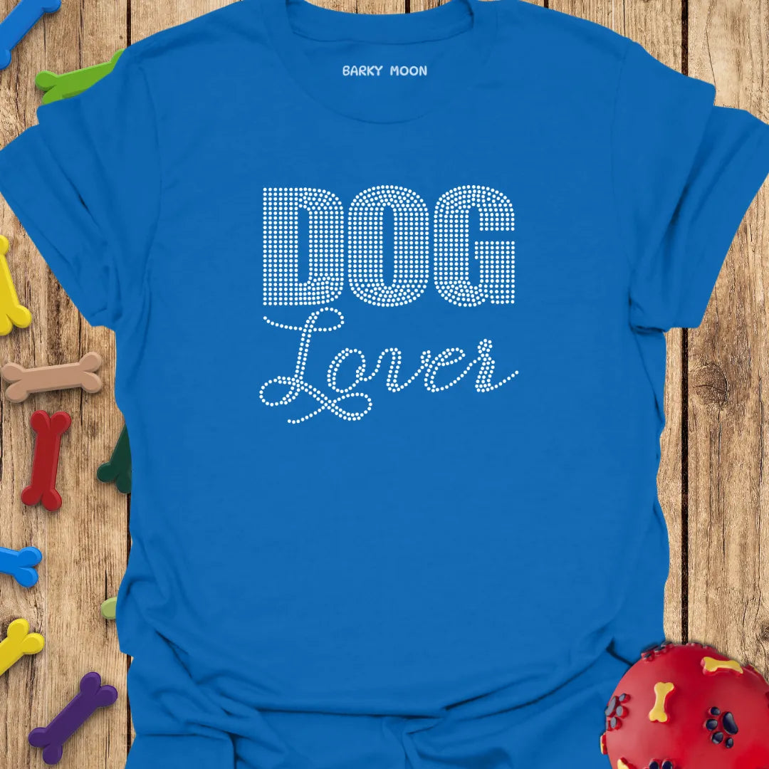 Rhinestone Dog Lover T-Shirt