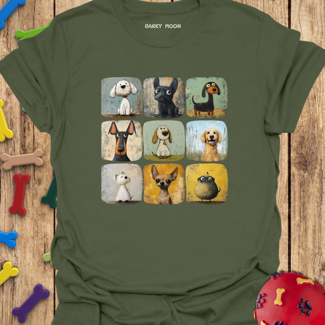 Paw-trait Gallery T-Shirt