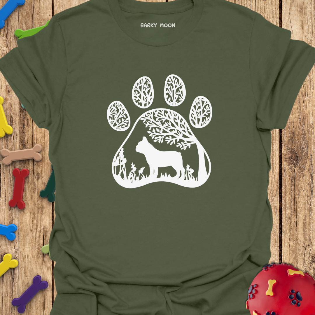 Frenchie Paw T-Shirt