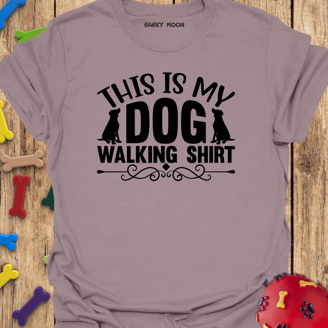 My Dog Walking T-Shirt