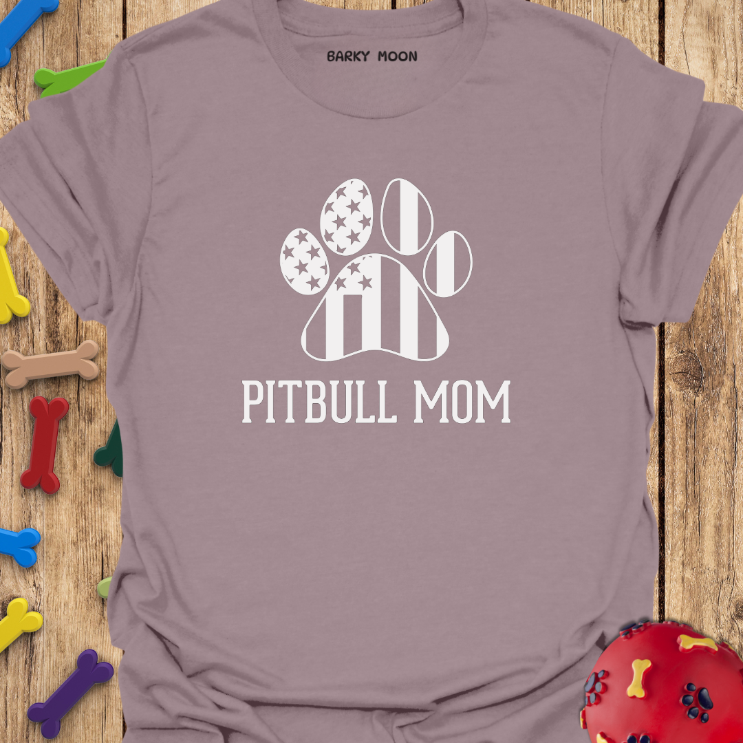 Pitbull Mom T-Shirt
