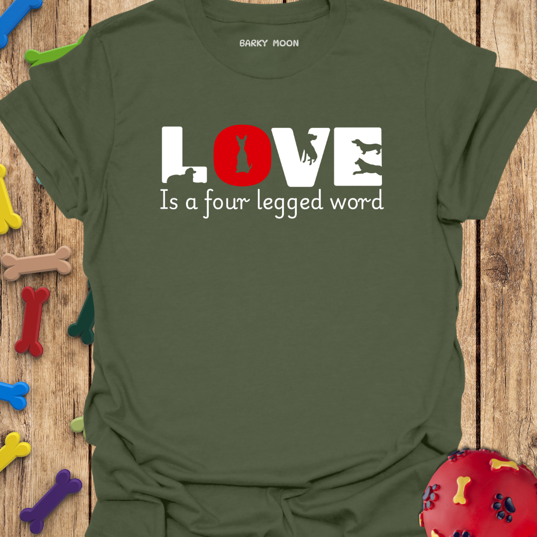 Four Legged Word T-Shirt
