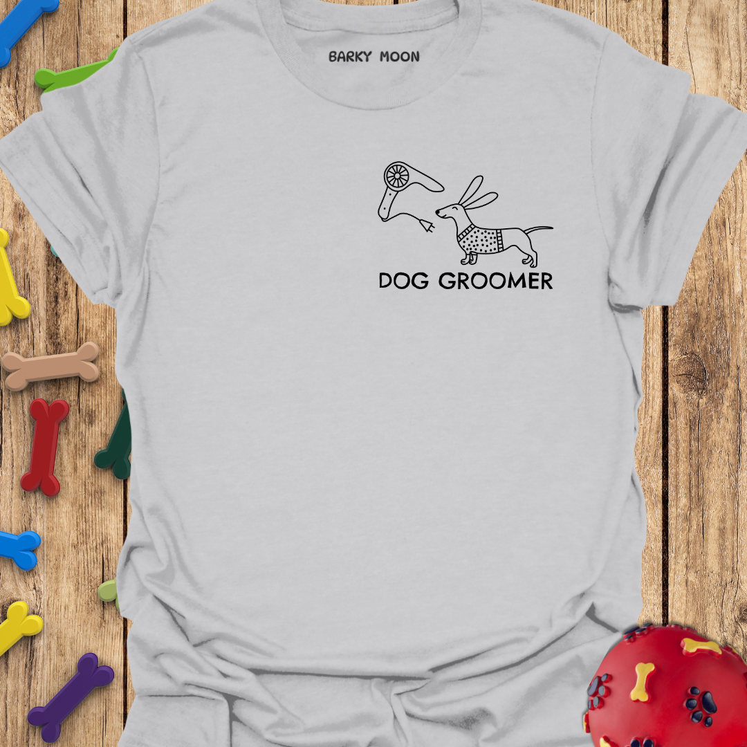 Dog Groomer Pocket T-Shirt