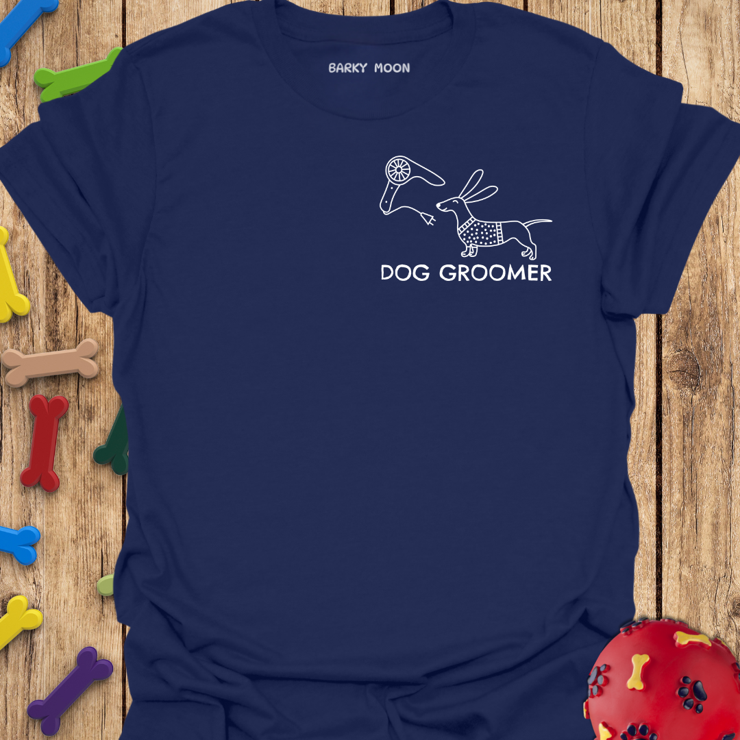 Dog Groomer Pocket T-Shirt
