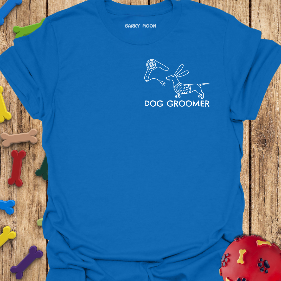 Dog Groomer Pocket T-Shirt