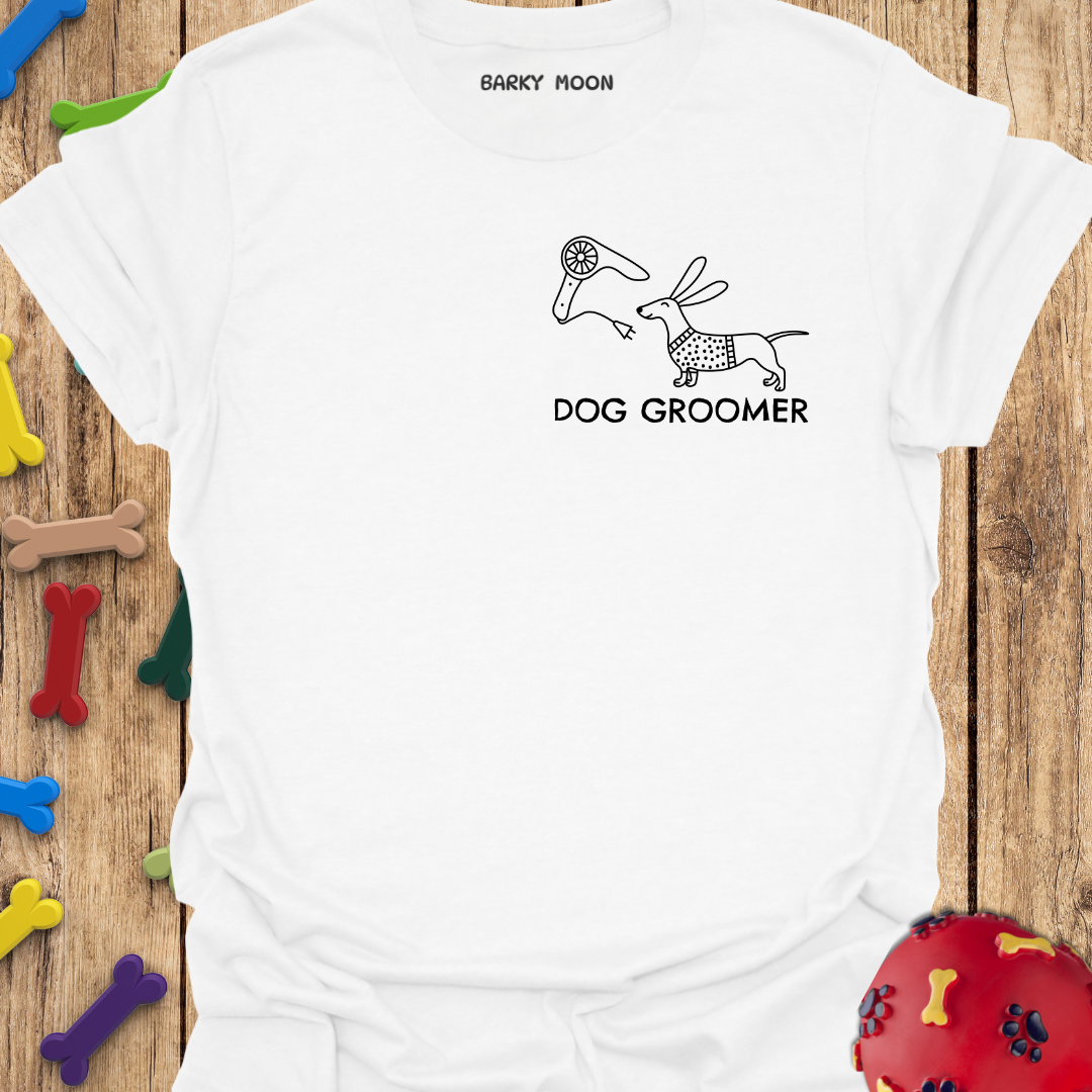 Dog Groomer Pocket T-Shirt