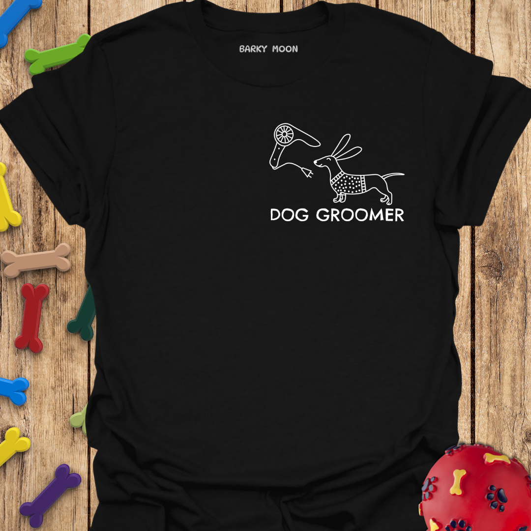 Dog Groomer Pocket T-Shirt