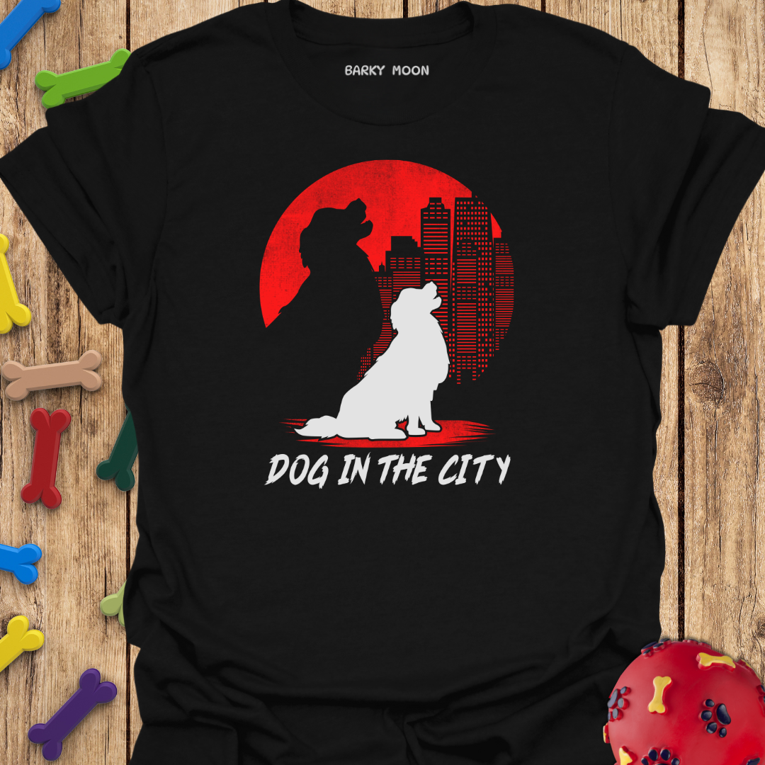 Dog In City T-Shirt