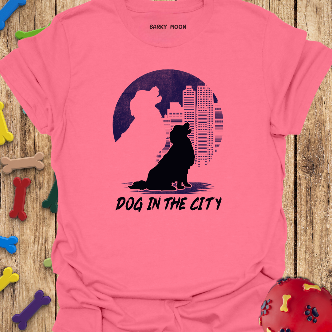 Dog In City T-Shirt