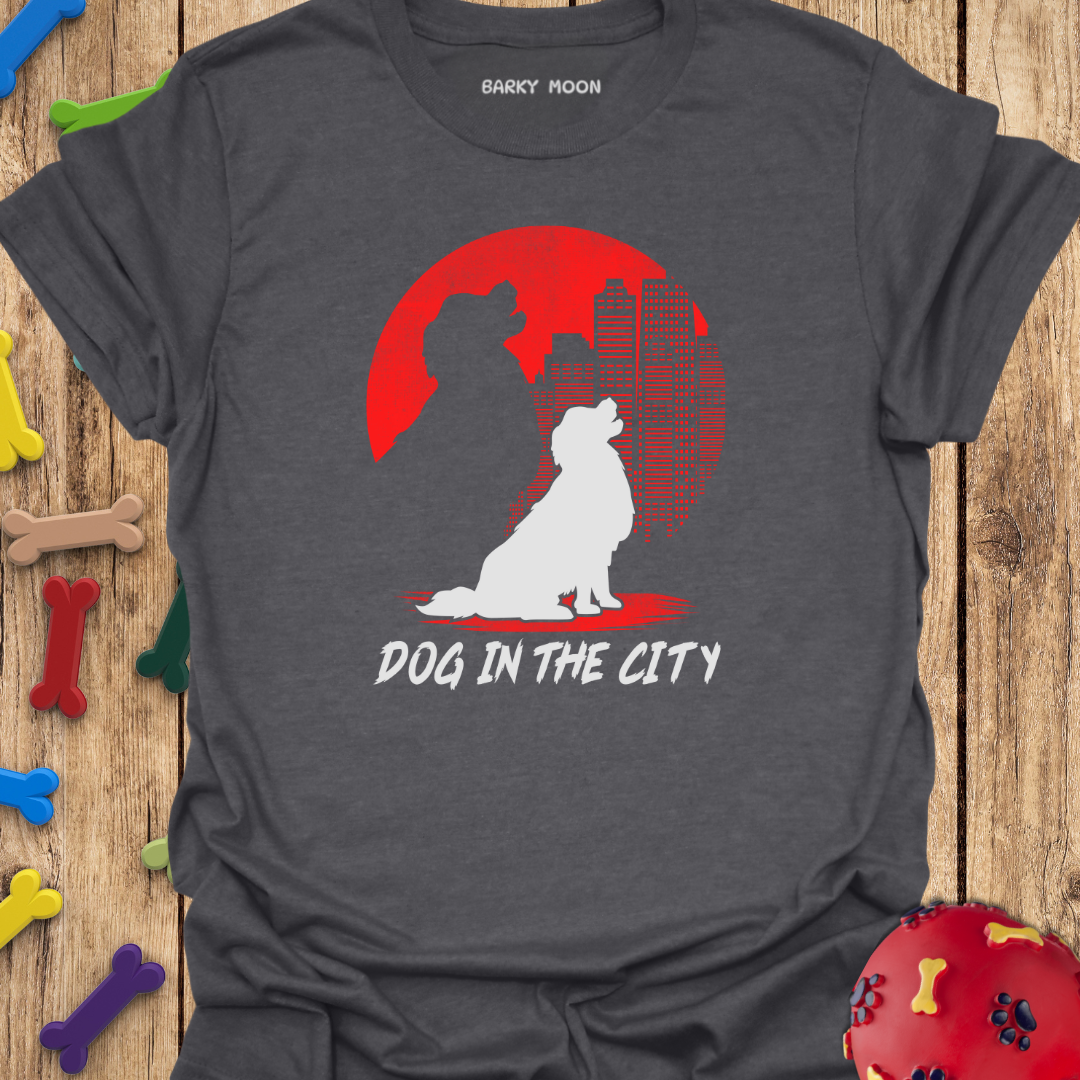 Dog In City T-Shirt
