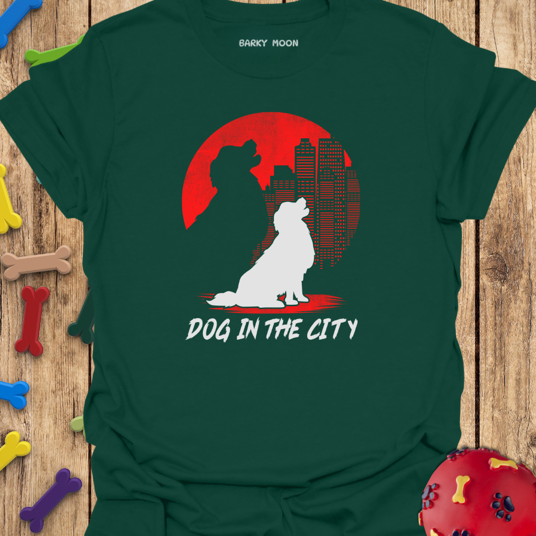 Dog In City T-Shirt