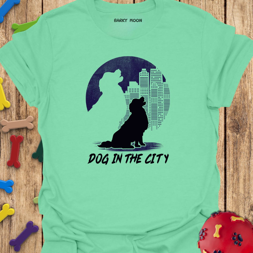 Dog In City T-Shirt