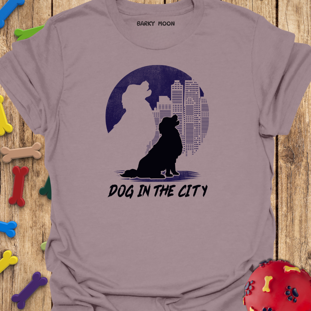 Dog In City T-Shirt