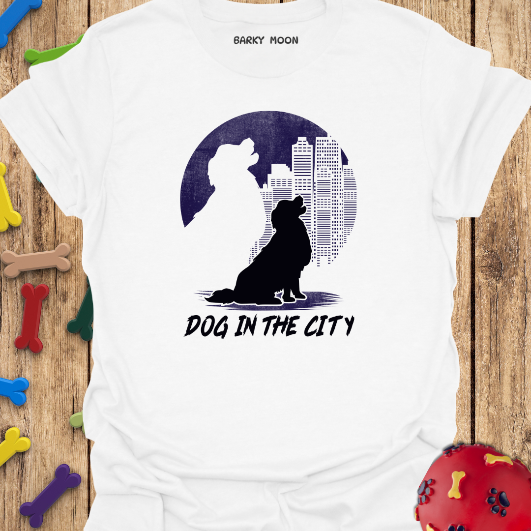 Dog In City T-Shirt