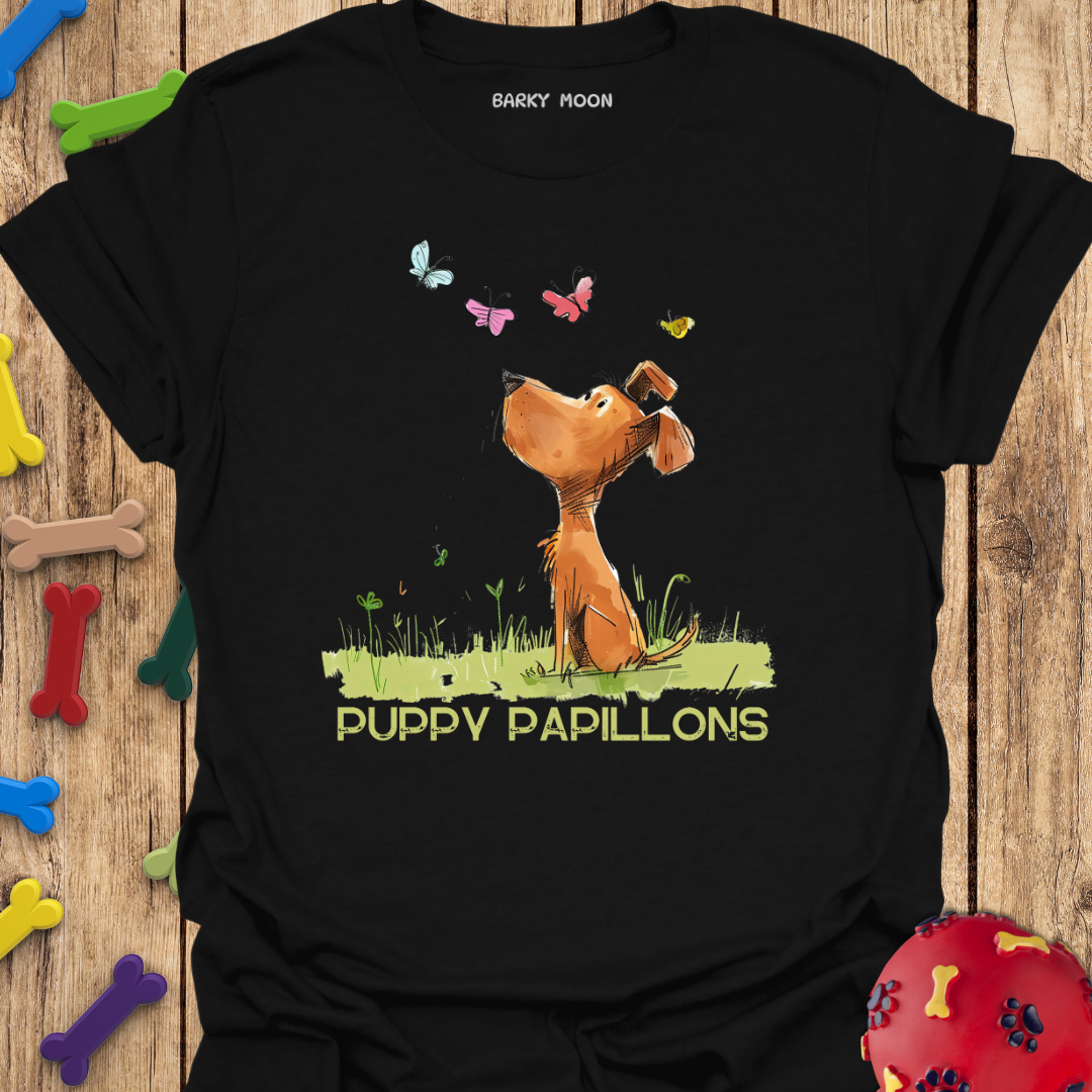 Puppy Papillons T-Shirt