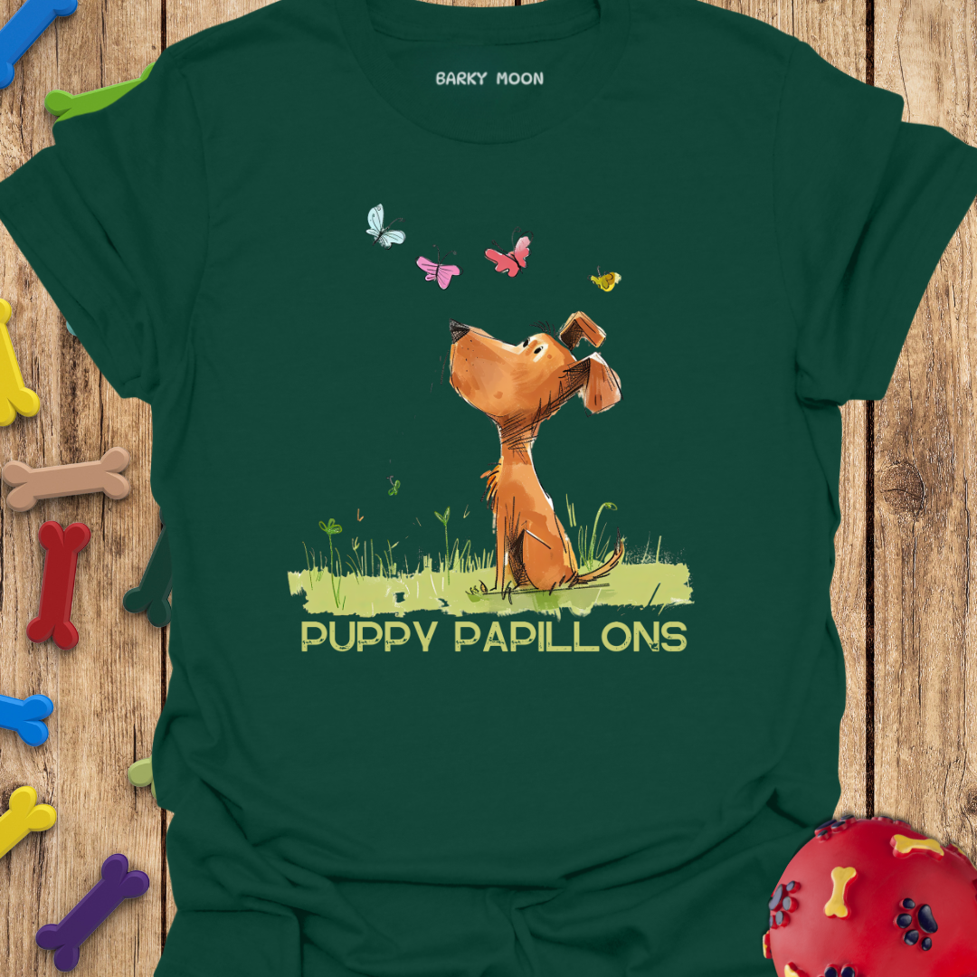 Puppy Papillons T-Shirt