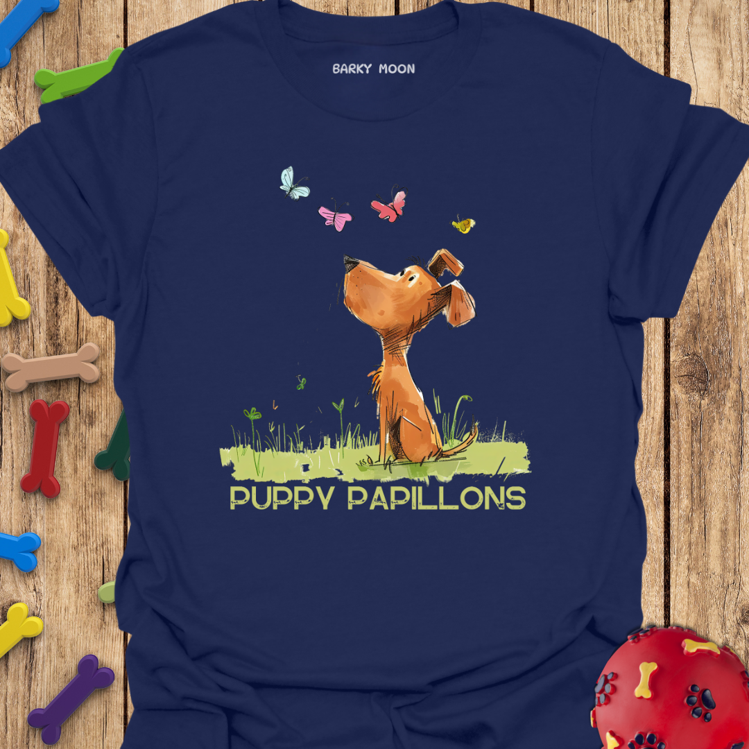 Puppy Papillons T-Shirt
