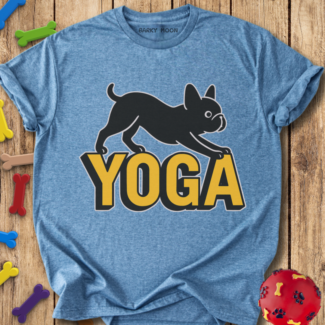 Frenchie Yoga T-Shirt