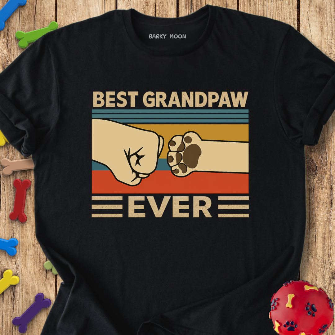 Best Grandpaw T-Shirt