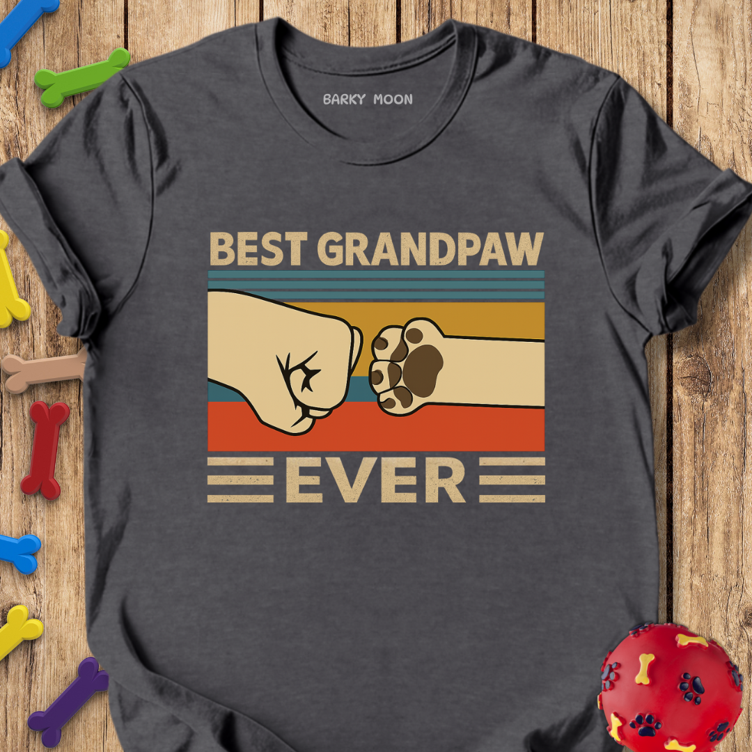 Best Grandpaw T-Shirt