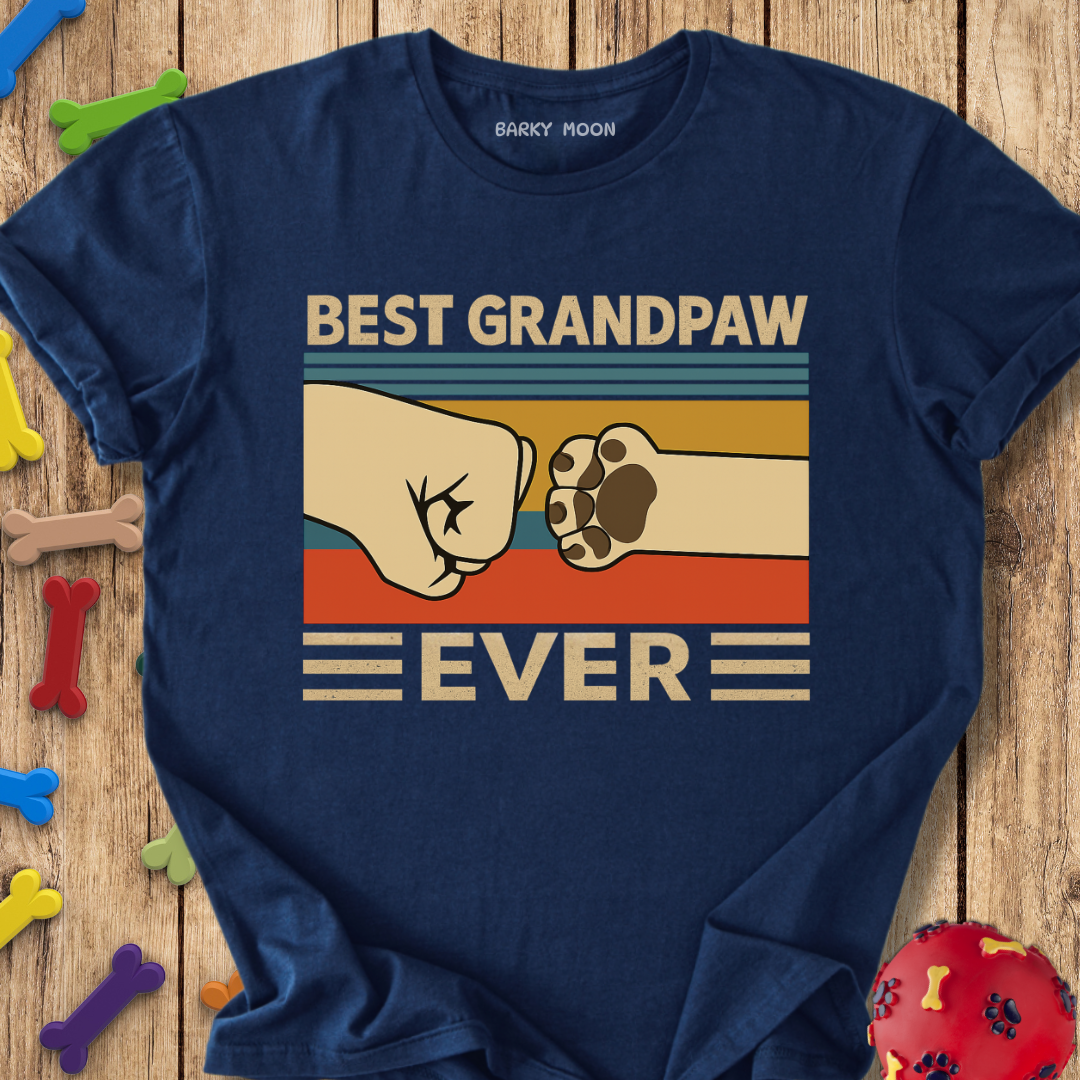 Best Grandpaw T-Shirt
