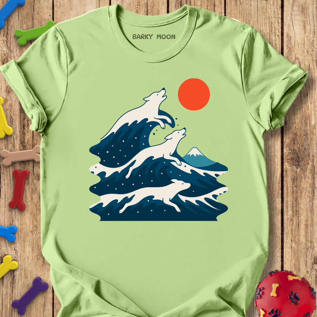 Pawkanagawa T-Shirt