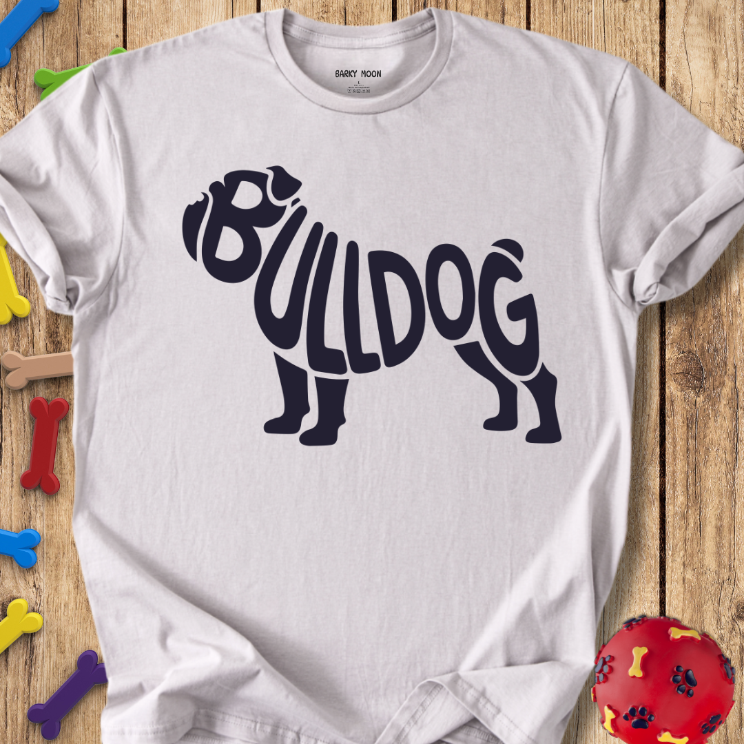 Bulldog Typographical T-Shirt