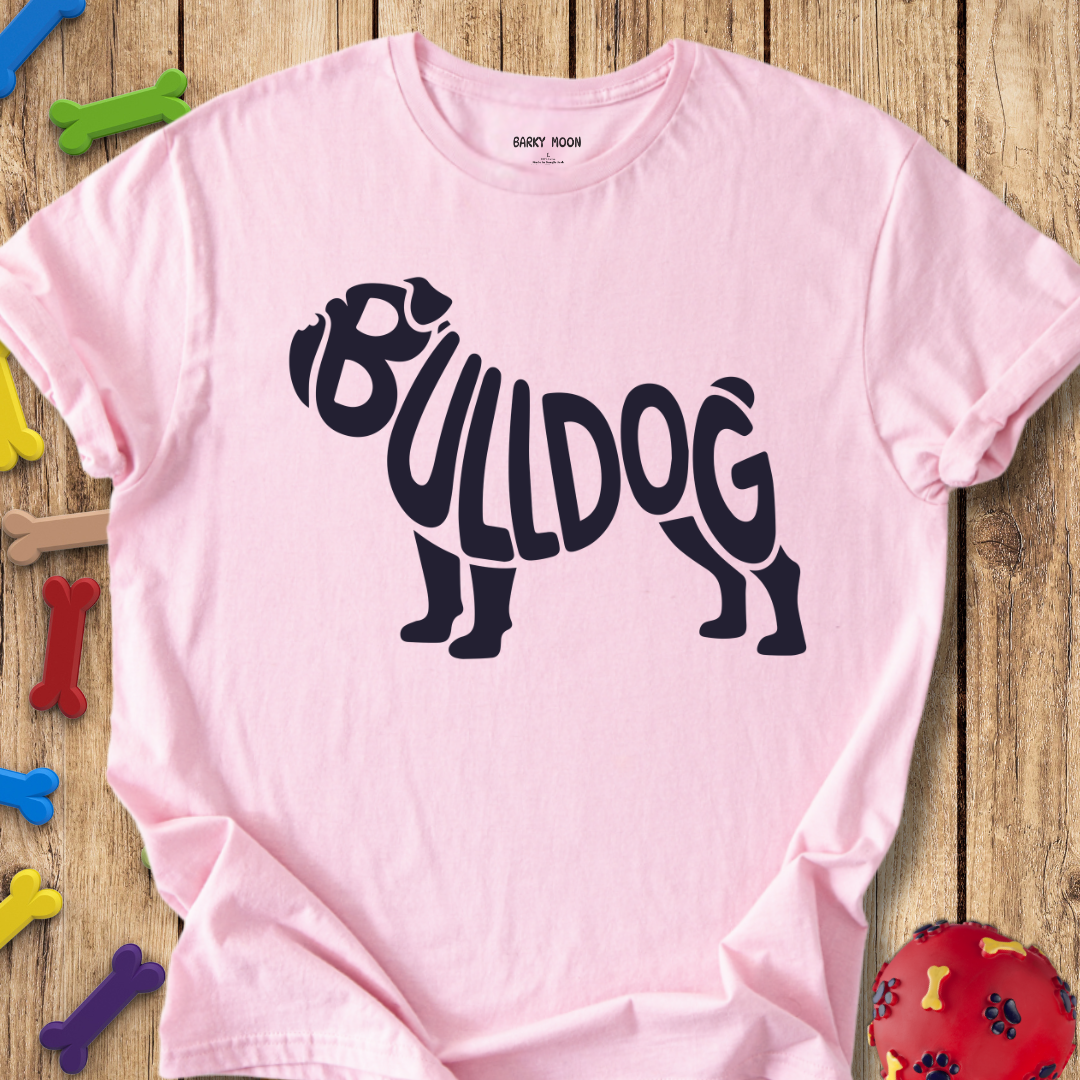 Bulldog Typographical T-Shirt