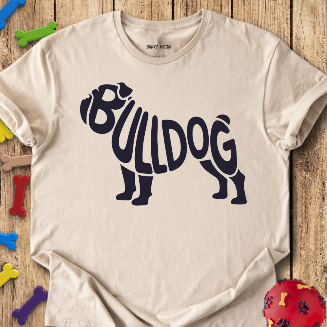 Bulldog Typographical T-Shirt