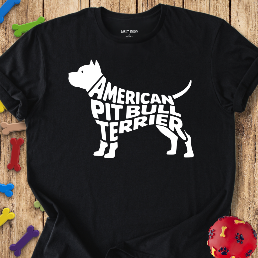 Pitbull Typographical T-Shirt