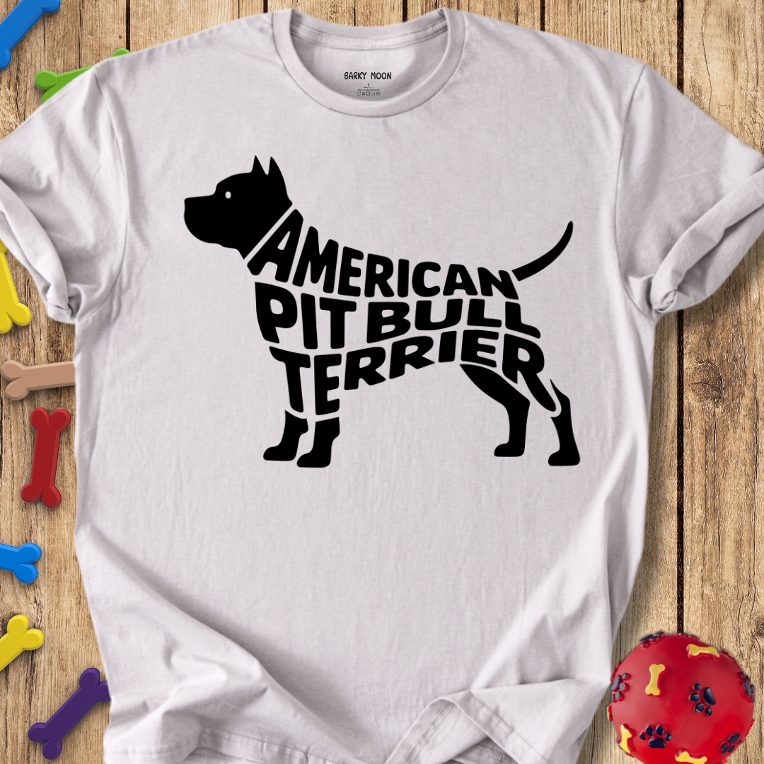 Pitbull Typographical T-Shirt