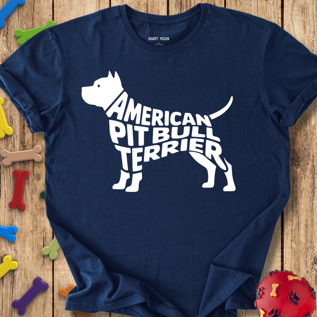 Pitbull Typographical T-Shirt