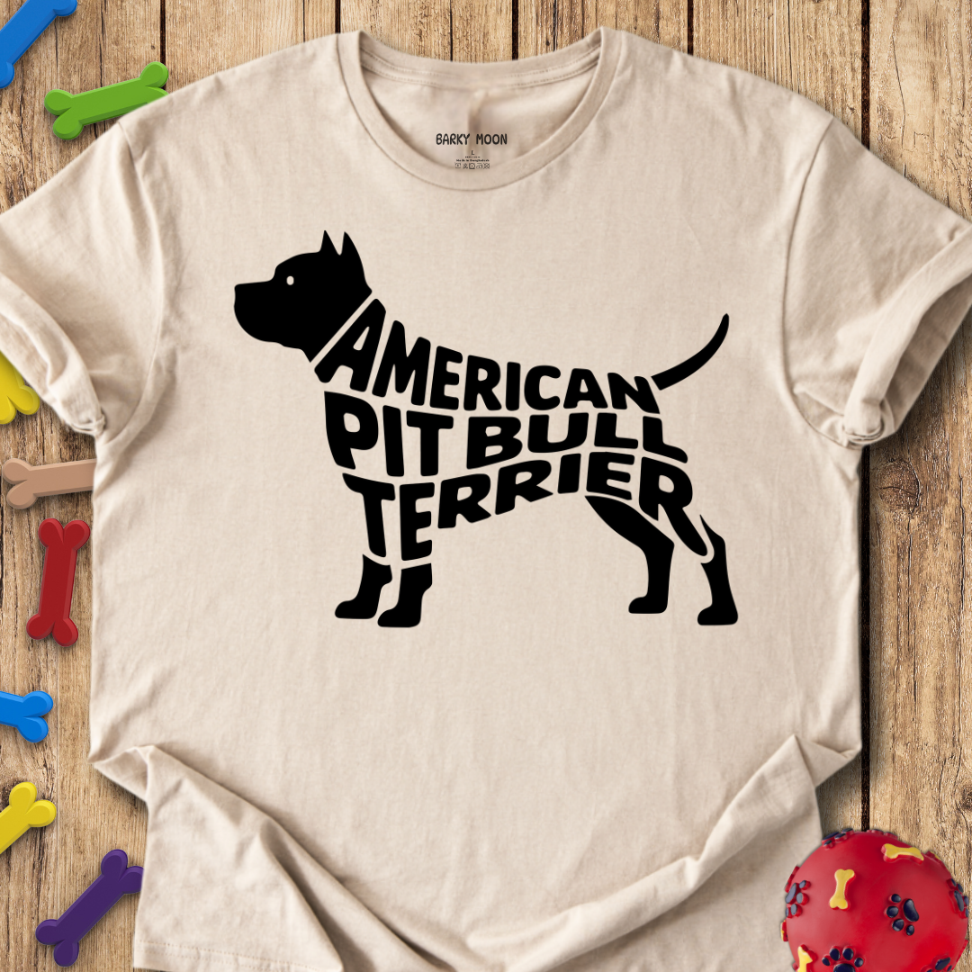 Pitbull Typographical T-Shirt