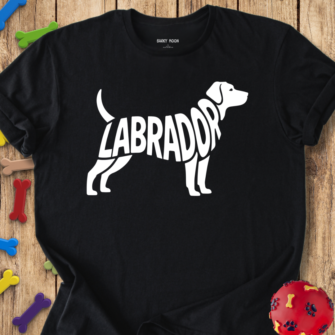 Labrador Typographical T-Shirt