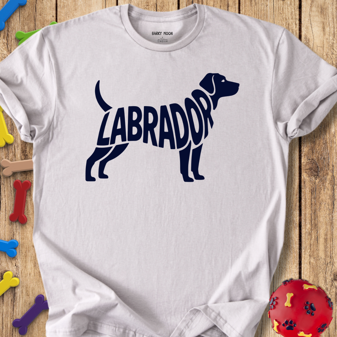 Labrador Typographical T-Shirt