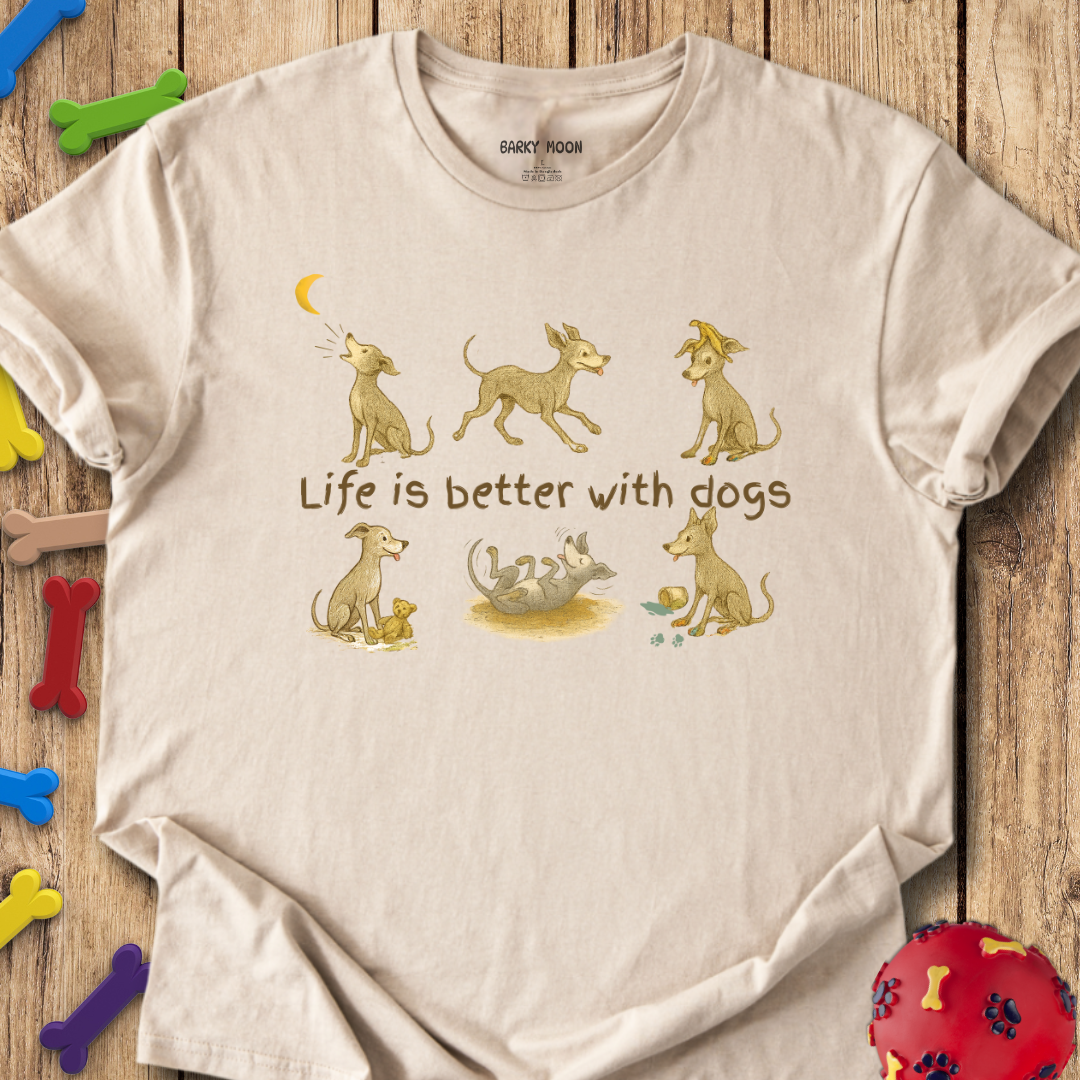 Life with Dogs T-Shirt