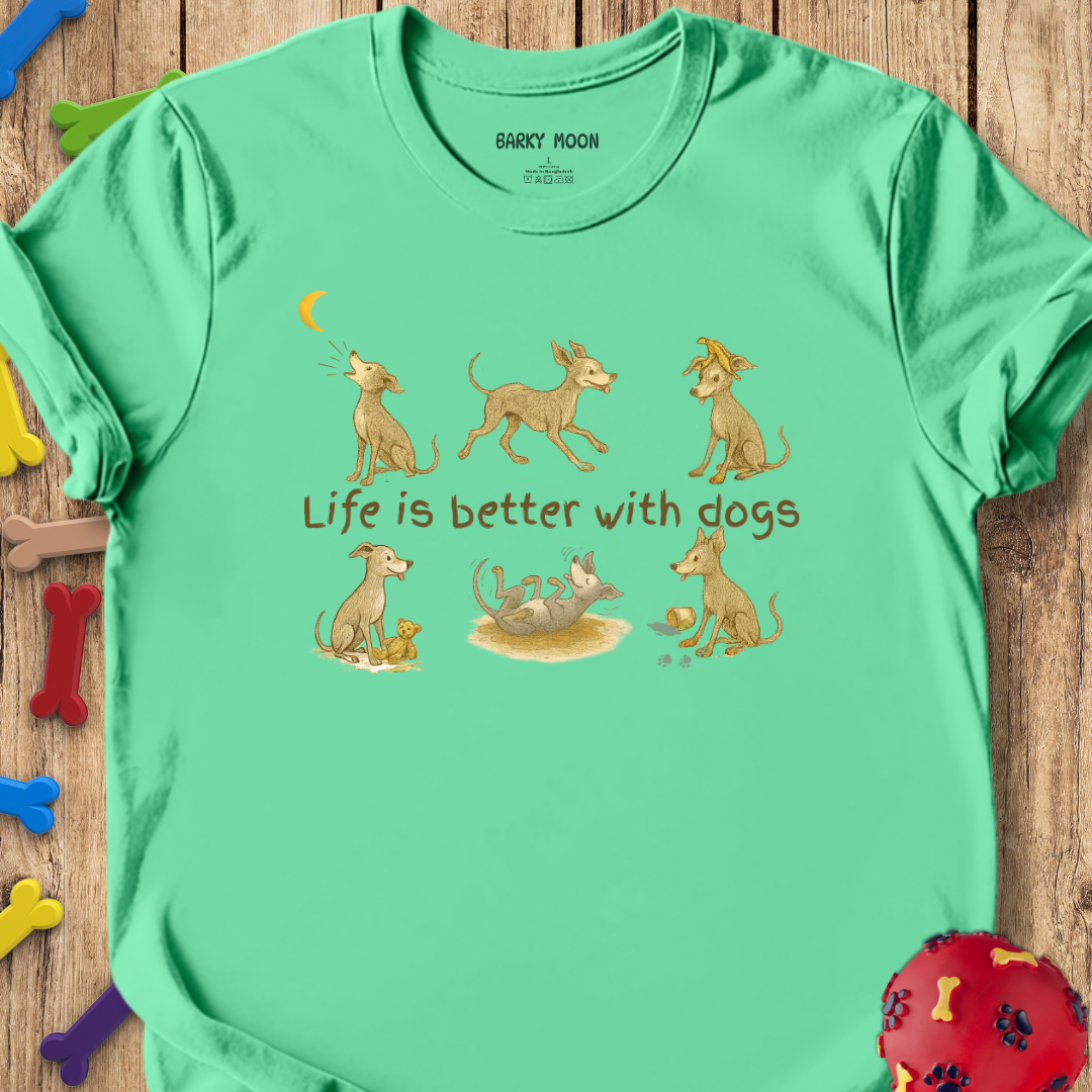Life with Dogs T-Shirt