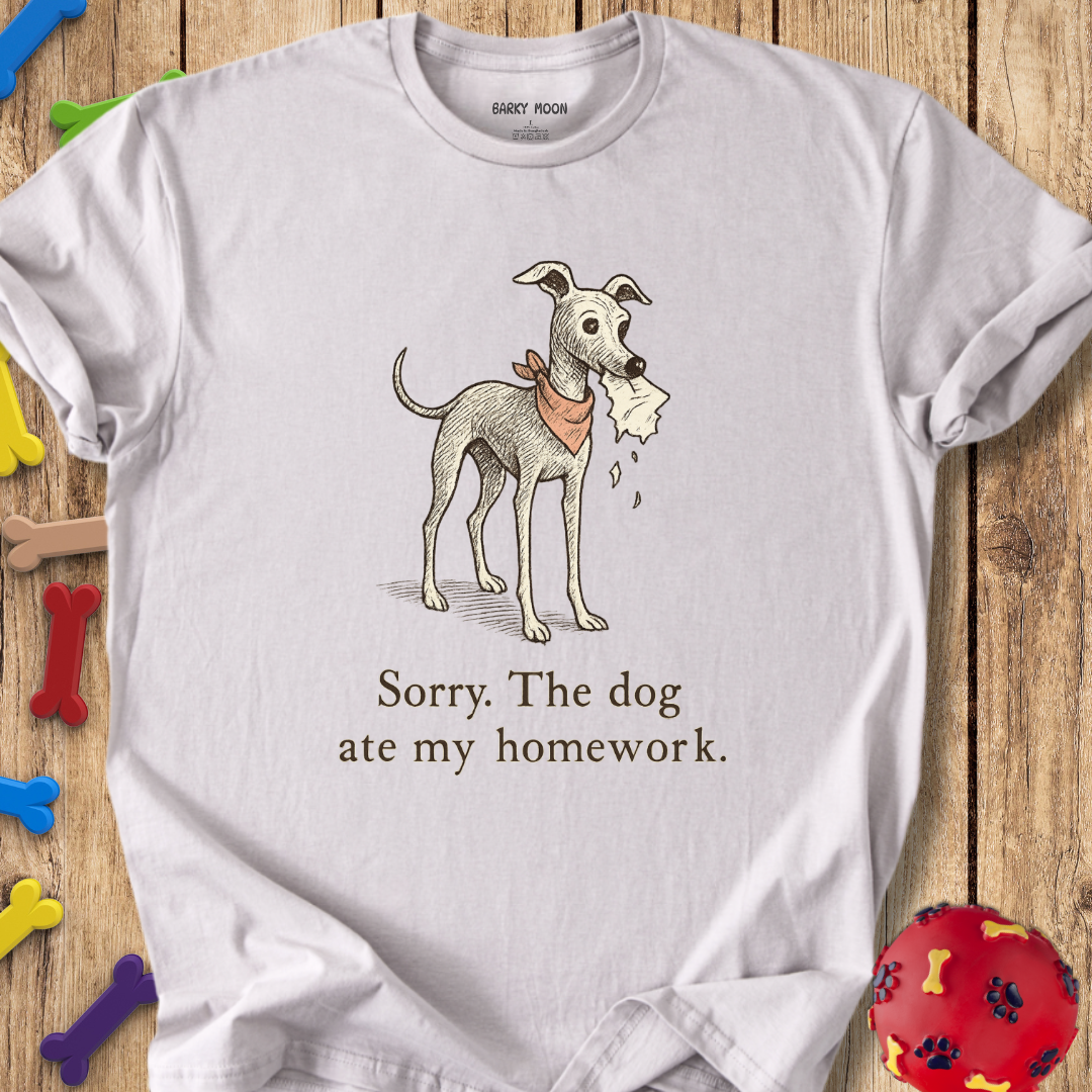 Ate Homework Graphic T-Shirt