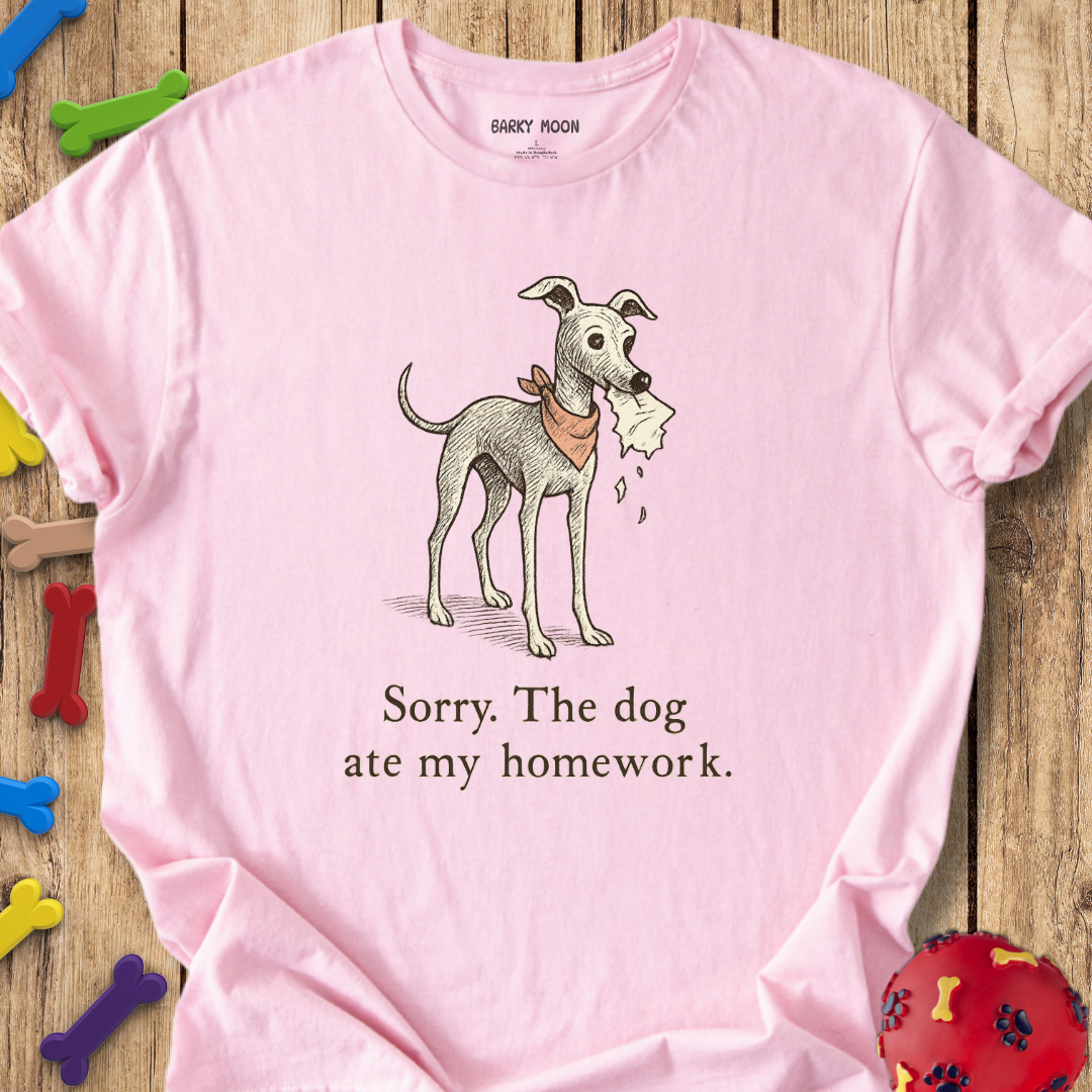 Ate Homework Graphic T-Shirt