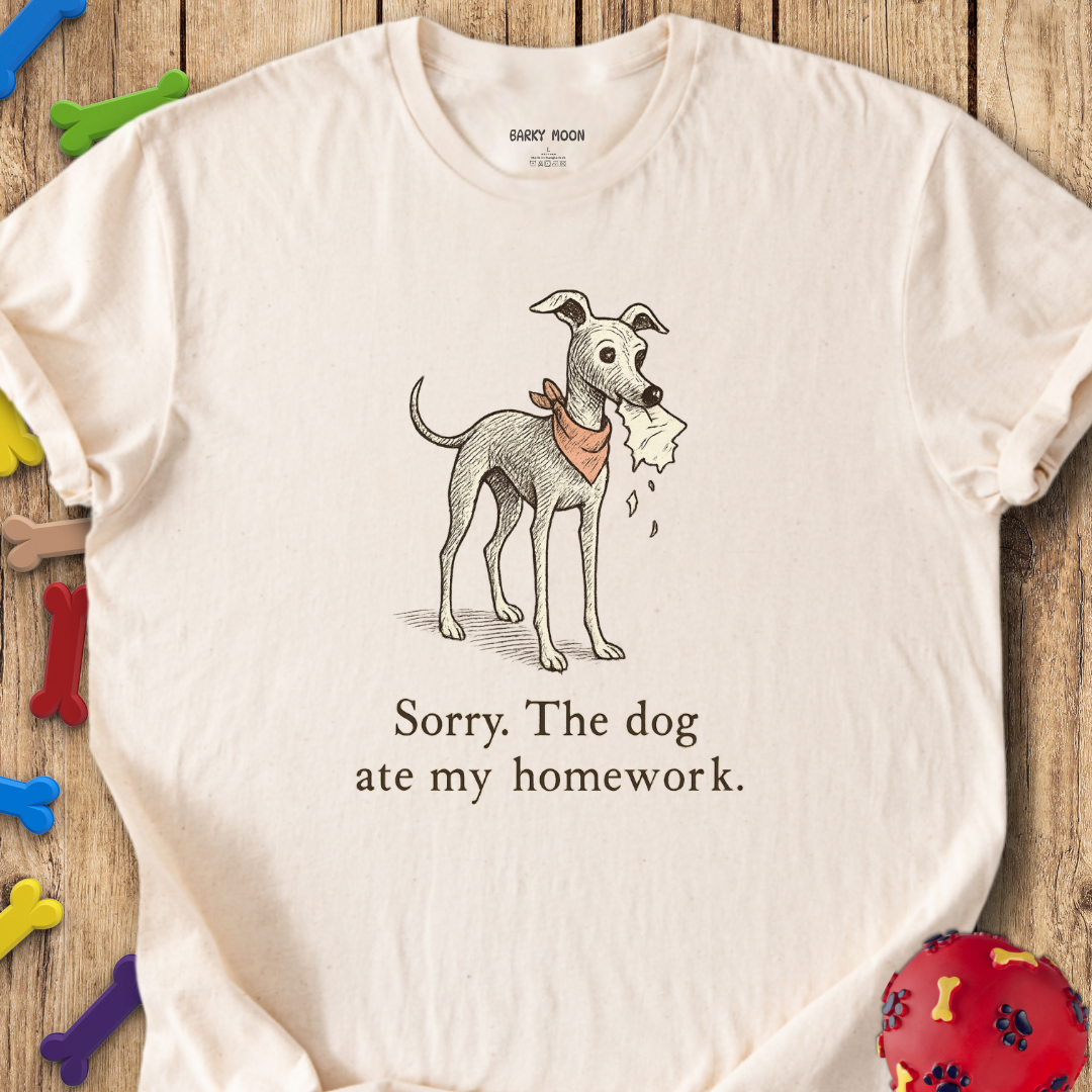 Ate Homework Graphic T-Shirt