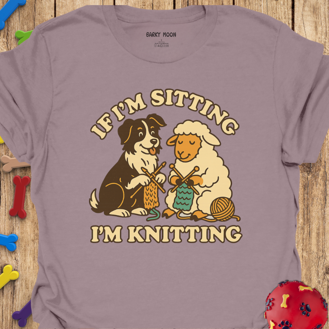 Sitting & Knitting T-Shirt