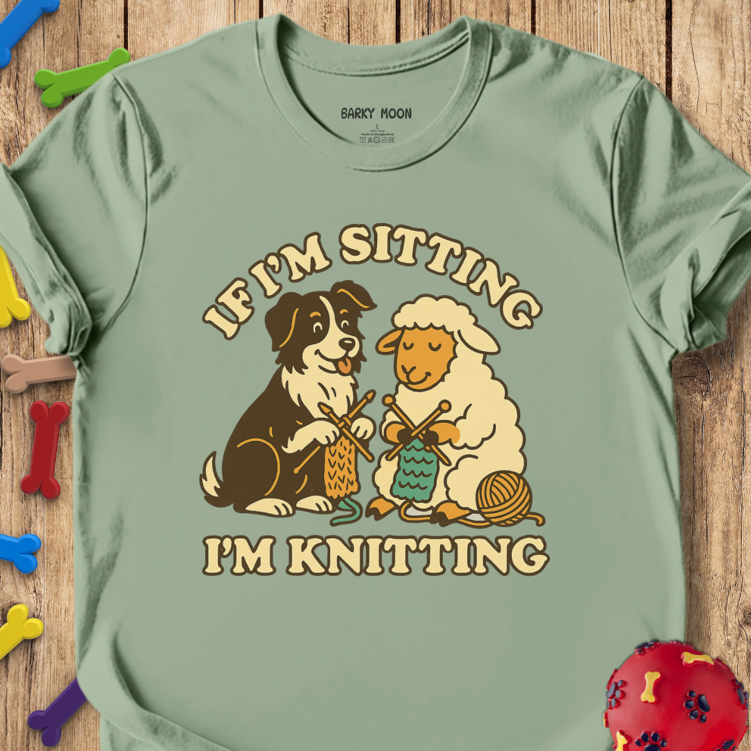 Sitting & Knitting T-Shirt