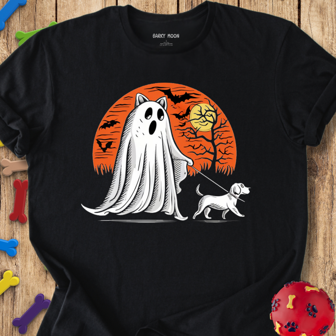 Ghost Walking Dog T-Shirt