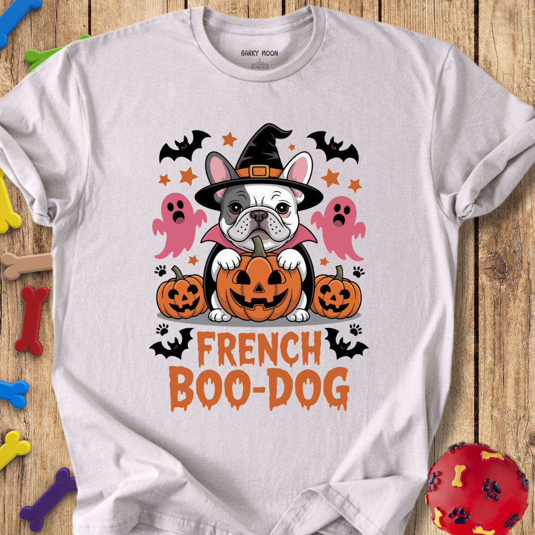 French Boo Dog T-Shirt