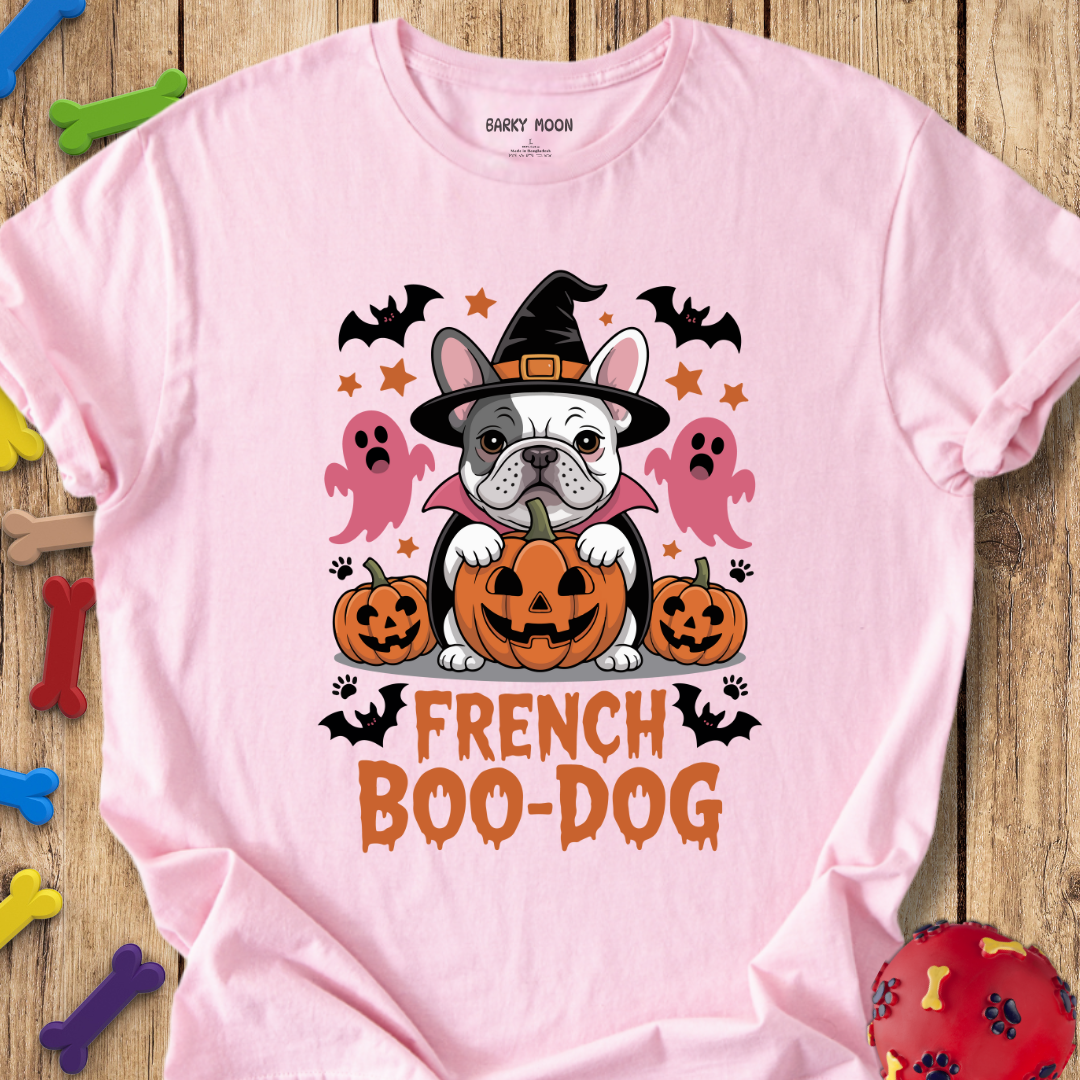 French Boo Dog T-Shirt